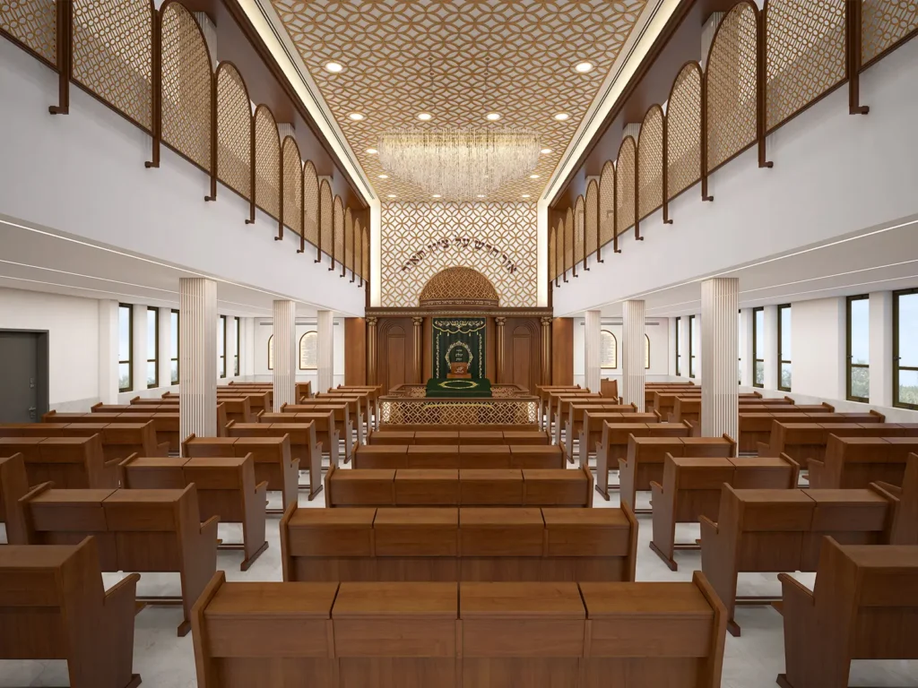 עיצוב בית כנסת 1